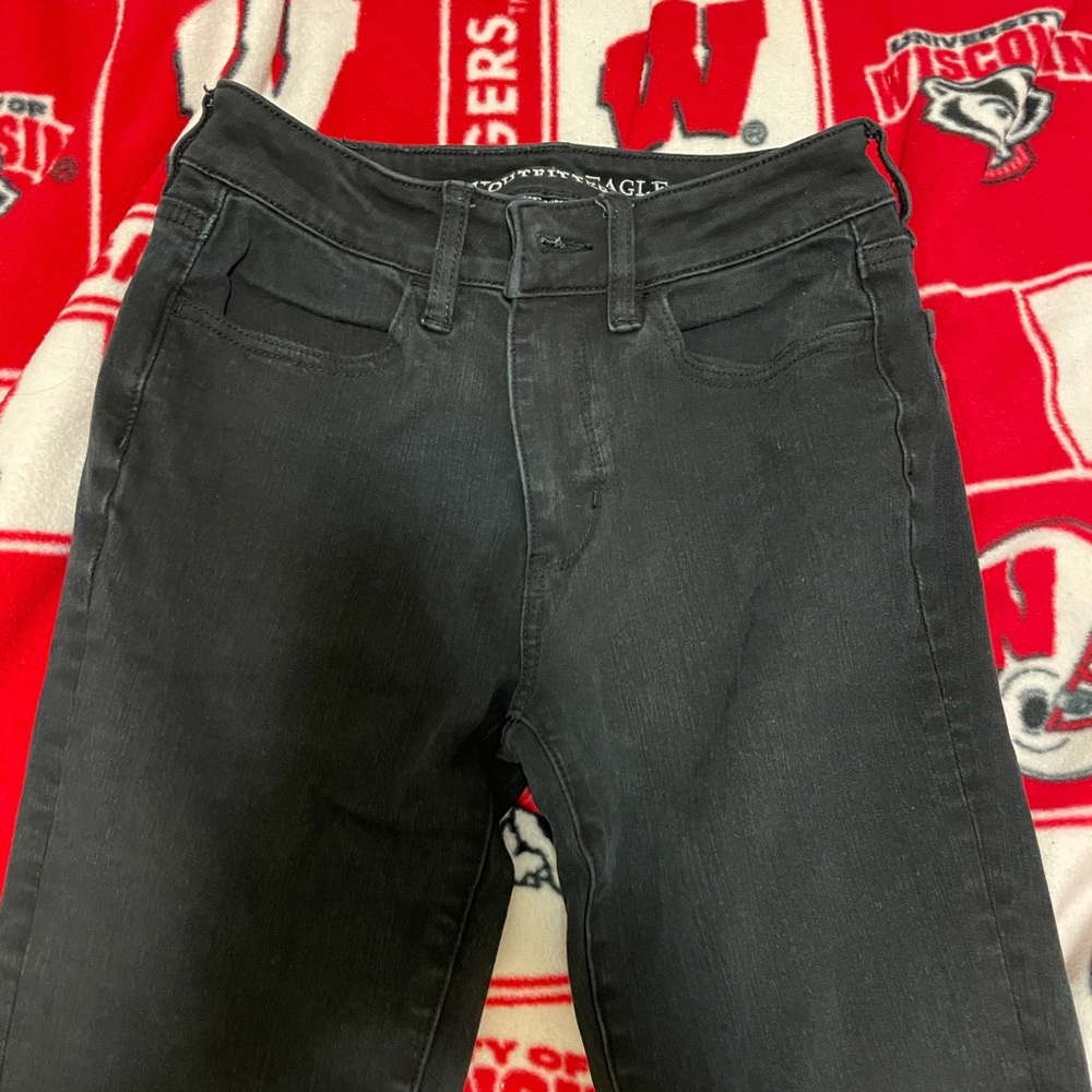 Black High Rise Jeans